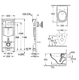 Комплект: унітаз Villeroy&amp;Boch O.Novo + інсталяція Grohe Rapid SL 3в1 (5660H101+38721001)