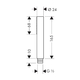 Ручной душ Hansgrohe Axor Starck 1jet (10531000)