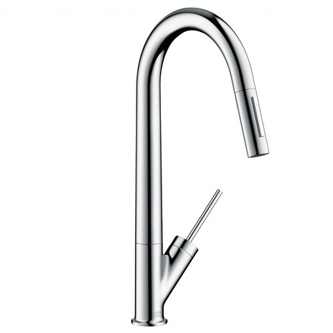 Змішувач для кухні Hansgrohe Axor Starck (10821) хром хром