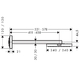 Верхній душ Hansgrohe Axor ShowerCollection 240 1jet (10925000)