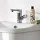 Змішувач для раковини Hansgrohe Axor Urquiola 130 з донним клапаном з донним клапаном