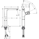 Змішувач для раковини Hansgrohe Axor Urquiola 280 (11035000)
