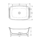 Умивальник Hansgrohe Axor Urquiola 625 (11300000)