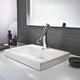 Змішувач для раковини Hansgrohe Axor Starck Organic 80 з донним клапаном з донним клапаном