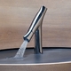 Змішувач для раковини Hansgrohe Axor Starck Organic 80 з донним клапаном з донним клапаном