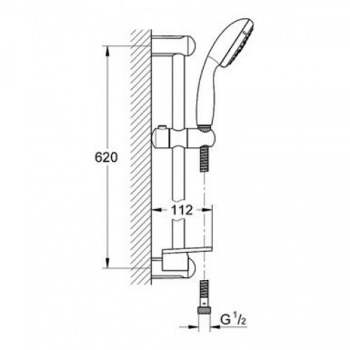 Набір змішувачів Grohe Eurosmart 123238