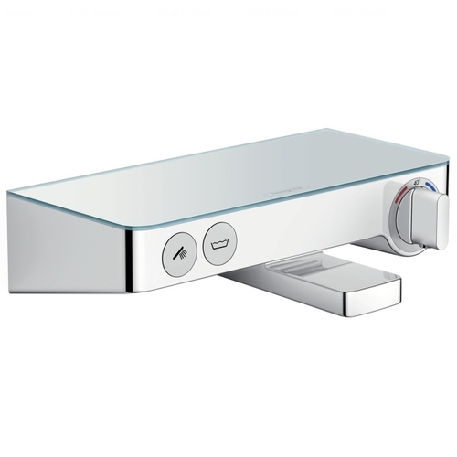 Термостат для ванни та душу Hansgrohe Shower Tablet Select 300 (13151) поличка хром поличка хром