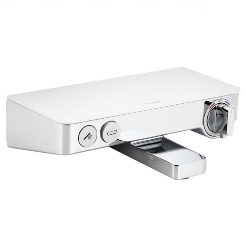 Термостат для ванни та душу Hansgrohe Shower Tablet Select 300 (13151) поличка біла поличка біла