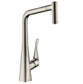 Змішувач для кухні Hansgrohe Metris (14820) хром нержавіюча сталь