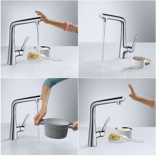 Змішувач для кухні Hansgrohe Metris Select 260 (14847000)