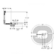 Слив-перелив для стандартной ванны Geberit, d 52 мм (150.501.00.1)