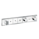 Термостат для душу Hansgrohe RainSelect 3 споживача (15356) хром-білий хром-білий