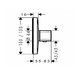 Термостат для душу Hansgrohe Ecostat E (15705000)