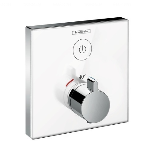 Термостат для ванни/душа Hansgrohe ShowerSelect (15737) хром-білий хром-білий