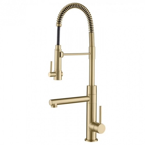 Смеситель для кухни Kraus Artec Pro KPF-1603 золото золото