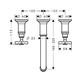 Змішувач для раковини Hansgrohe Axor Montreux (16532000)