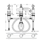 Змішувач для раковини Hansgrohe Axor Montreux 30 (16536000)