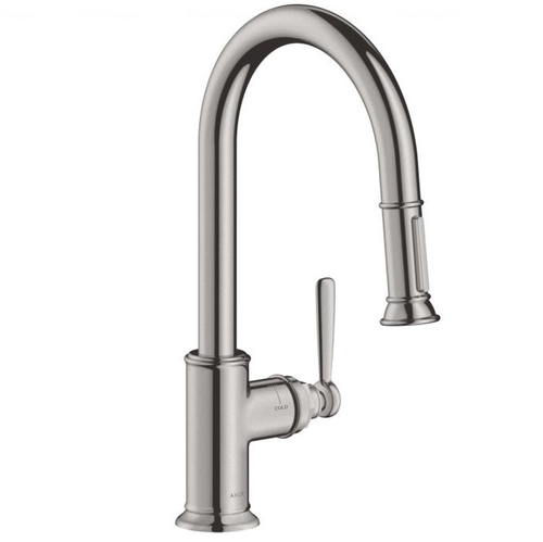 Змішувач для кухні Hansgrohe Axor Montreux (16581) поліроване золото поліроване золото