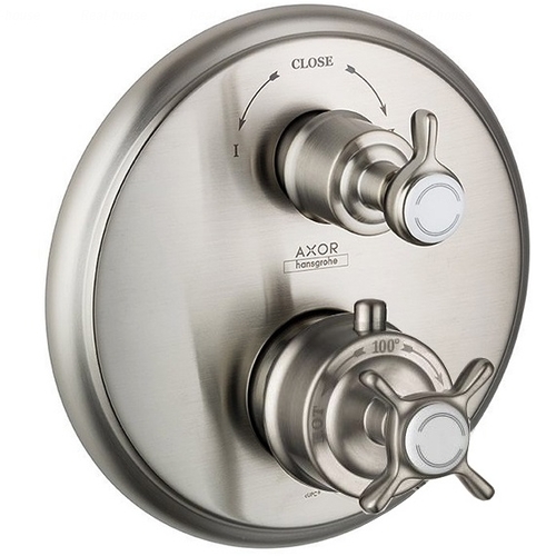 Термостат для ванни та душу Hansgrohe Axor Montreux (16820) нікель нікель