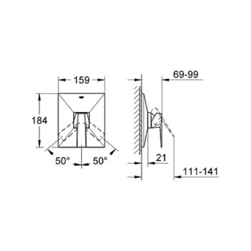 Змішувач для душу Grohe Allure Brilliant 19789000