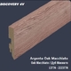 Плінтус Classen Prestige 80 мм Discovery 2400x80x16 L3774 Дуб Аргента макіято L3774 Дуб Аргента макіято