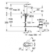 Змішувач для раковини Grohe Eurocube 2313200E