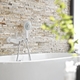 Змішувач для ванни і душу Grohe Eurodisc Joy білий місяць білий місяць