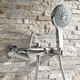 Змішувач для ванни і душу Grohe Eurodisc Joy хром хром