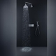 Верхній душ Hansgrohe Axor Showers/Front 280 2jet (26021000)