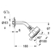 Верхній душ Grohe New Tempesta Cosmopolitan 100 (26090001)
