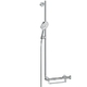 Душовий гарнітур Hansgrohe Unica Comfort Raindance Select S 120 3jet хром-біла, лівостороння хром-біла, лівостороння