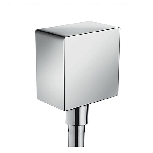 Шланговое подсоединение Hansgrohe Fixfit Square (26455) хром хром