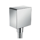 Шланговое подсоединение Hansgrohe Fixfit Square (26455) хром хром