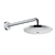 Верхній душ Hansgrohe Raindance Select S 240 2jet EcoSmart  хром-білий