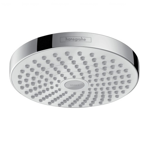 Верхній душ Hansgrohe Croma Select S 180 2jet хром-білий хром-білий