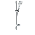 Душовий гарнітур Hansgrohe Raindance Select E 3jet, штанга 600 мм хром EcoSmart хром-білий