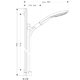 Душовий гарнітур Hansgrohe Raindance Select S 150 3jet (26626) хром хром