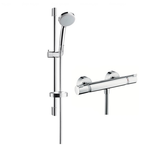 Душовий гарнітур з термостатом Hansgrohe Croma 100 Vario 4jet штанга 900 мм штанга 900 мм