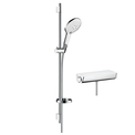 Душовий гарнітур з термостатом Hansgrohe Raindance Select S 150 3jet, штанга 900 мм хром хром