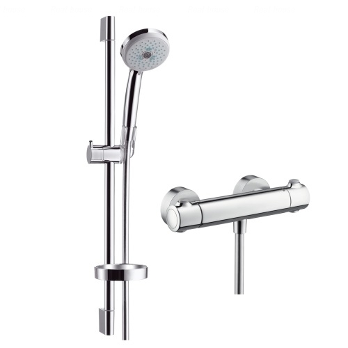 Душовий гарнітур з термостатом Hansgrohe Croma 100 Multi 3jet штанга 650 мм штанга 650 мм