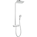 Душова система Hansgrohe Raindance Select E 360 1jet EcoSmart  хром хром-білий