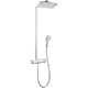 Душова система Hansgrohe Raindance Select E 360 1jet EcoSmart  хром-білий хром-білий