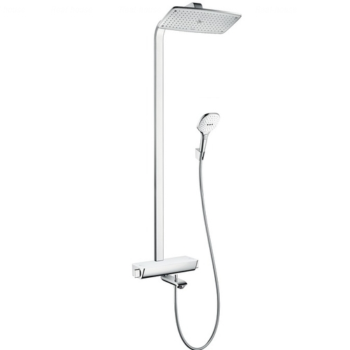 Душова система Hansgrohe Raindance Select 360 Showerpipe хром-білий хром-білий