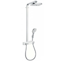 Душова система Hansgrohe Raindance Select E 300 2jet (27126) хром хром-білий