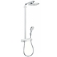 Душова система Hansgrohe Raindance Select E 300 2jet (27126) хром-білий хром-білий