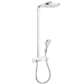 Душова система Hansgrohe Raindance Select E 300 2jet (27127) хром-білий хром-білий