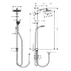 Душова система Hansgrohe Crometta S 240 1jet (27270000)