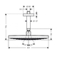 Верхній душ Hansgrohe Raindance Select S 300 2jet хром хром