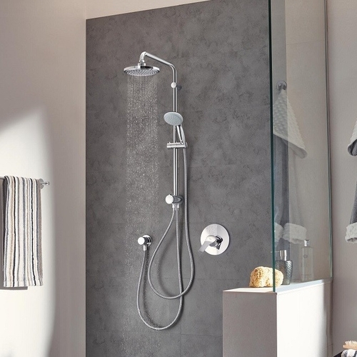 Душова система Grohe New Tempesta 200 (27389) ручний душ із білим диском ручний душ із білим диском
