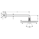 Верхній душ Hansgrohe Raindance S 240 1jet (27607000)